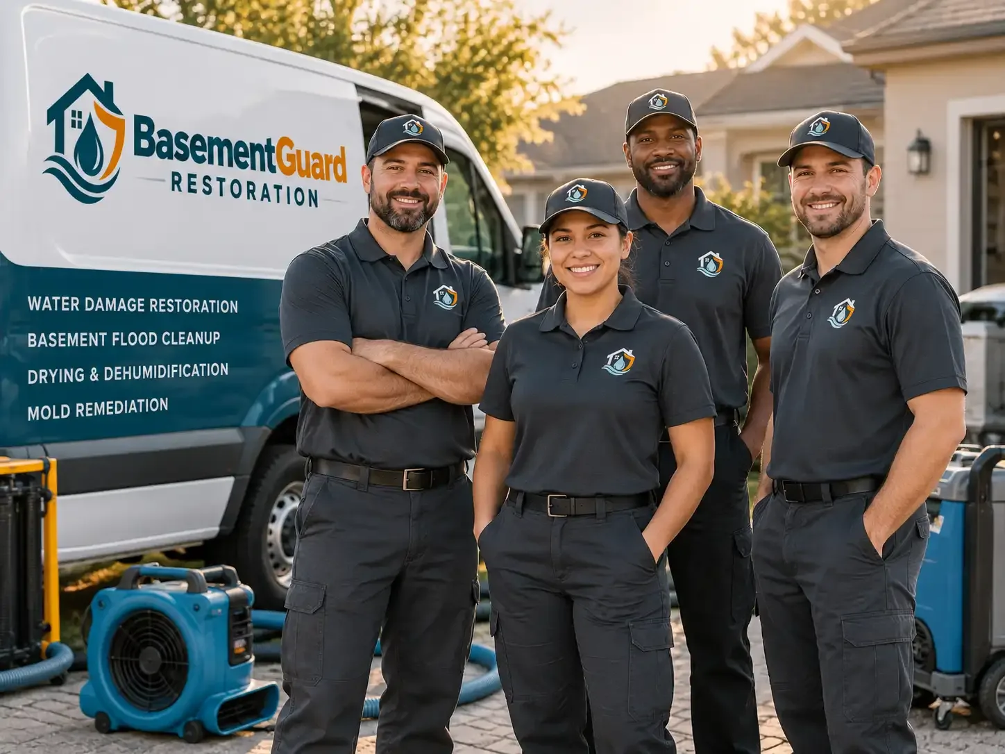 Basement Water Damage Restoration company in Pleasantville, IA